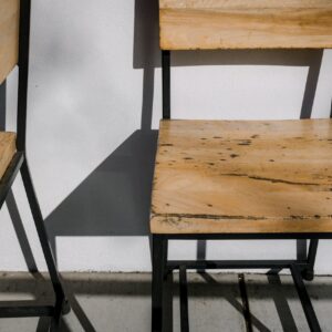 Minimalistyczne Krzesło Metalowe Loft