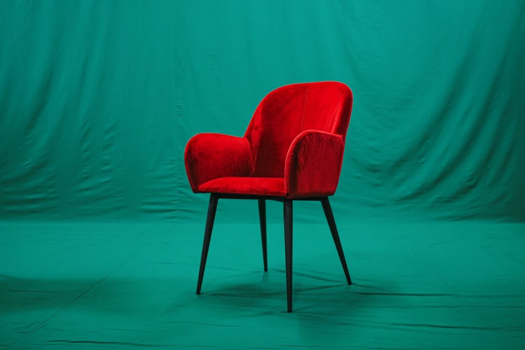 Eleganckie Krzesło Welurowe Velvet Luxe